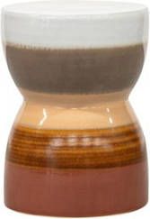 BePureHome Krukje/Bijzettafel 'Glazed', kleur Chestnut