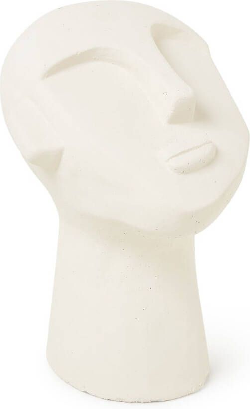 Bloomingville Ornament Inda Wit 17,5x22x15 cm