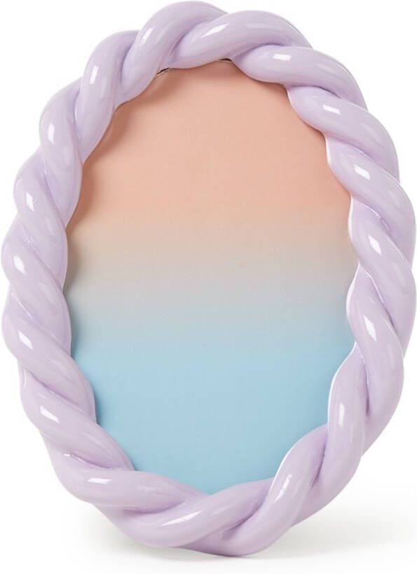 &k amsterdam Fotolijst Ovaal Lila 10 x 15 cm