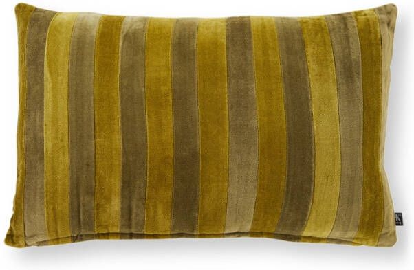 HKliving Striped Velvet sierkussen 50 x 30 cm