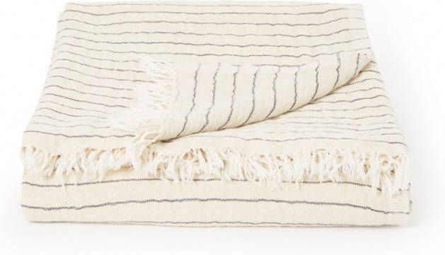 House Doctor Alice Stripe plaid van katoen 200 x 140 cm