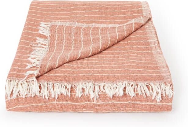 House Doctor Alice Stripe plaid van katoen 200 x 140 cm