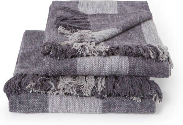 House Doctor Ponra plaid van katoen 130 x 180 cm