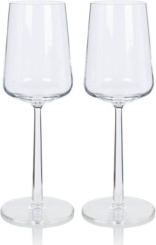 Iittala Essence Wit Wijnglas 330 ml Set van 2 Helder