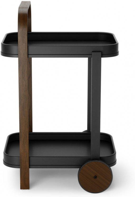 Umbra Bellwood Bijzettafel Zwart/Walnoot