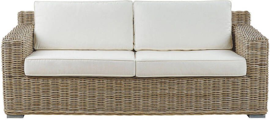 Beliani Ardea Tuinbank natuurlijk rotan