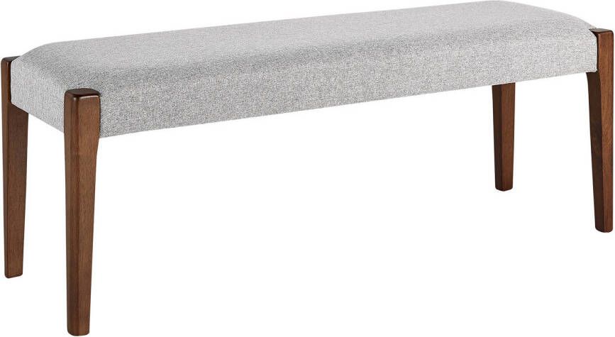 Beliani Elyria Hocker grijs polyester