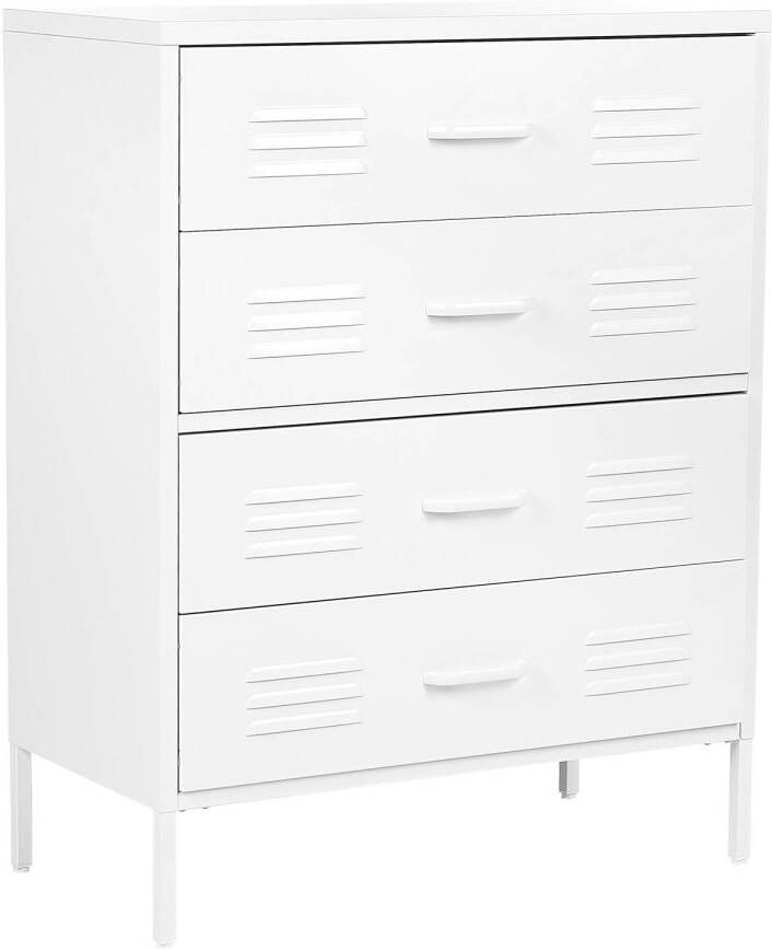 Beliani Enago Commode wit staal