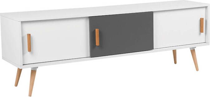 Beliani Indiana Dressoir wit mdf