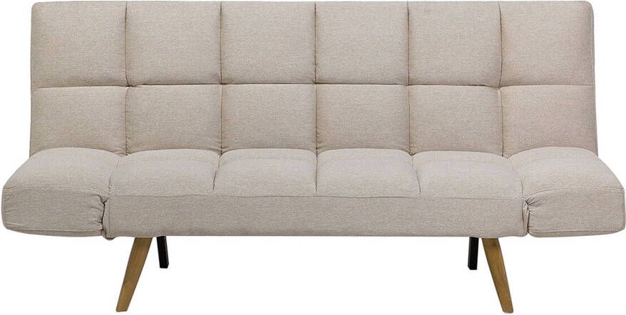 Beliani Ingaro Driezitsbank beige polyester