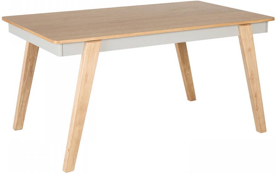 Beliani Phola Eettafel lichte Houtkleur mdf