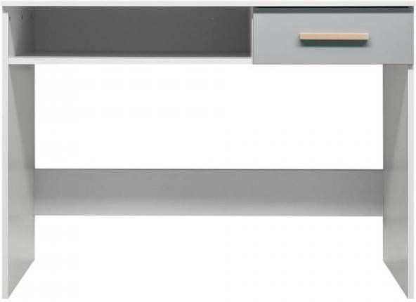 Bopita Bureau 'Emma' 110 x 55cm, kleur wit/grijs