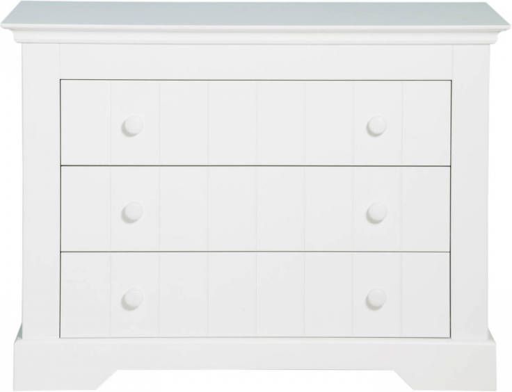 Bopita Commode 'Narbonne' 124cm, Kleur wit
