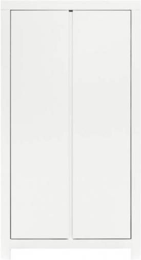 Bopita Kledingkast 'Thijn' 2 deurs, kleur wit