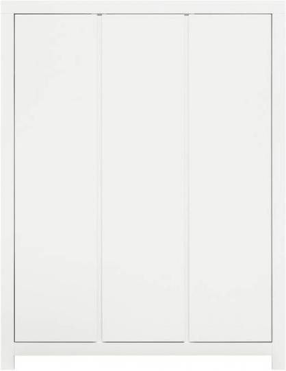 Bopita Kledingkast 'Thijn' 3 deurs, kleur wit