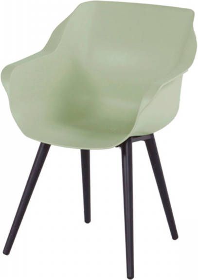 DesignOnline24 Hartman Tuinstoel Sophie Studio Met Armleuning Pastel Groen Set Van 2