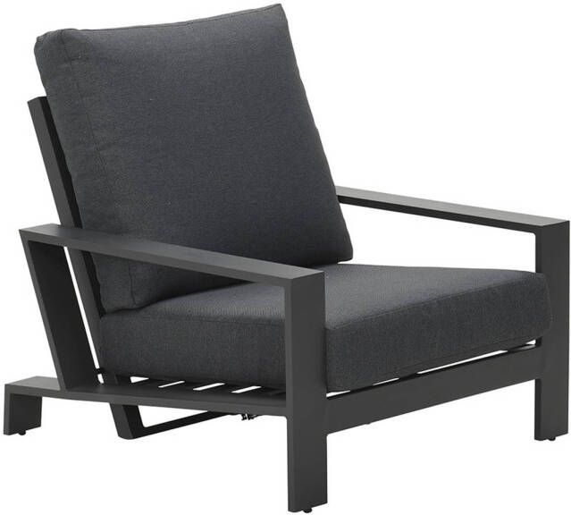 Garden Impressions Verstelbare Fauteuil Lincoln Carbon Black/Reflex