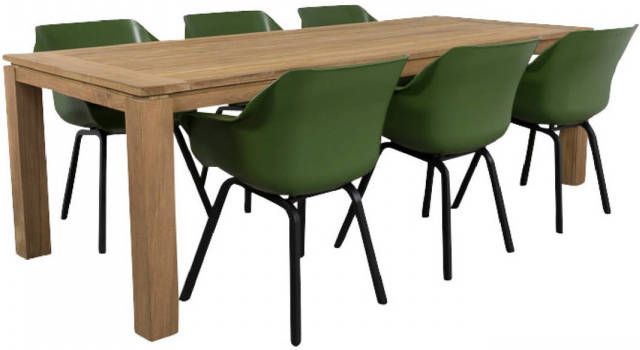 Hartman Sophie Element Green/Rome 240 cm. tuinset 7 delig Leen Bakker