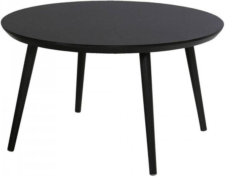 Hartman Ronde Tuintafel 'Sophie Studio' HPL, 128cm, kleur Zwart