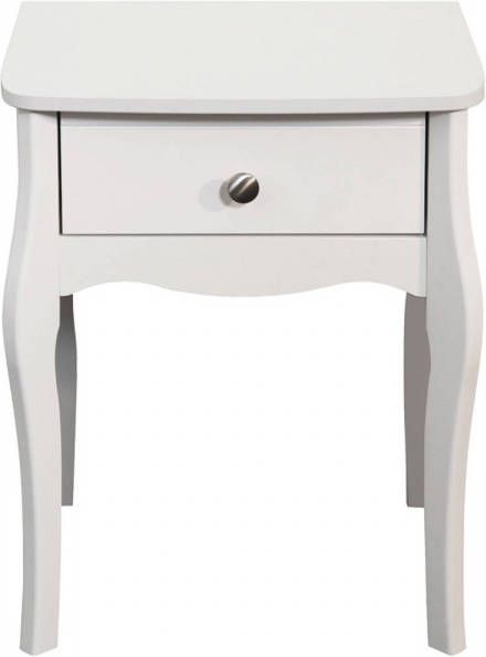 Leen Bakker Nachtkastje Baroque 1 lade wit
