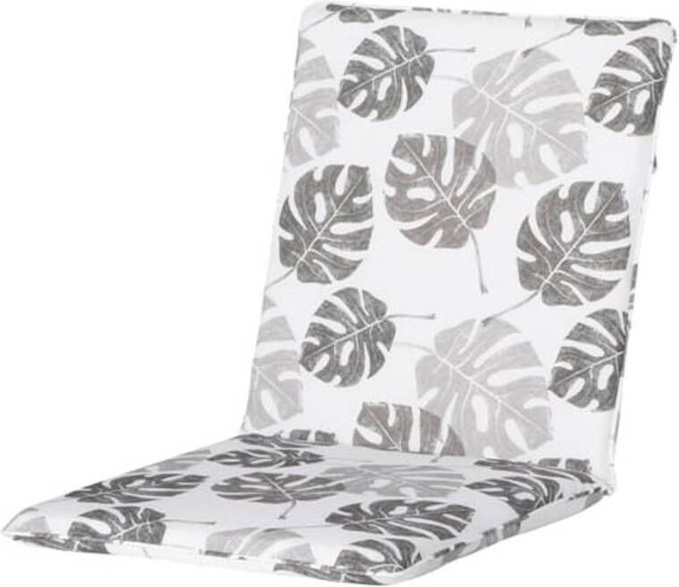 Madison Tuinkussen Stapelstoel 97 X 49 Cm Katoen/polyester Grijs/wit