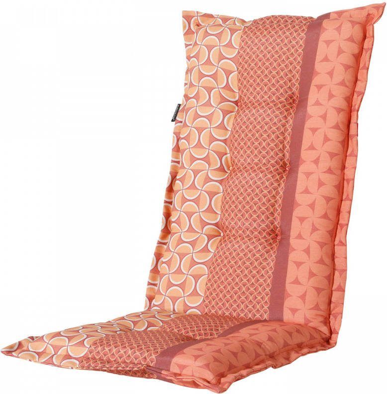Madison Tuinkussens Hoge Rug Pasa Red 123x50 Rood