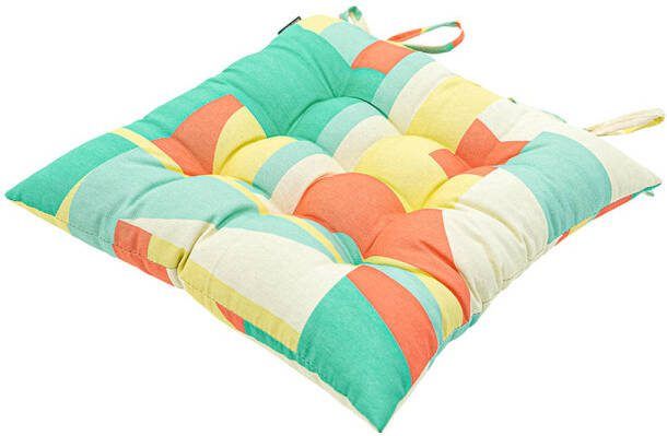 Madison Zitkussen 46x46 Multicolor Patch Pastel