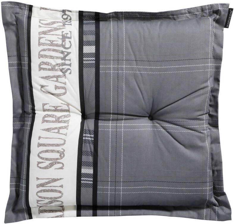 Madison Zitkussen 50x50 Grijs Garden Grey