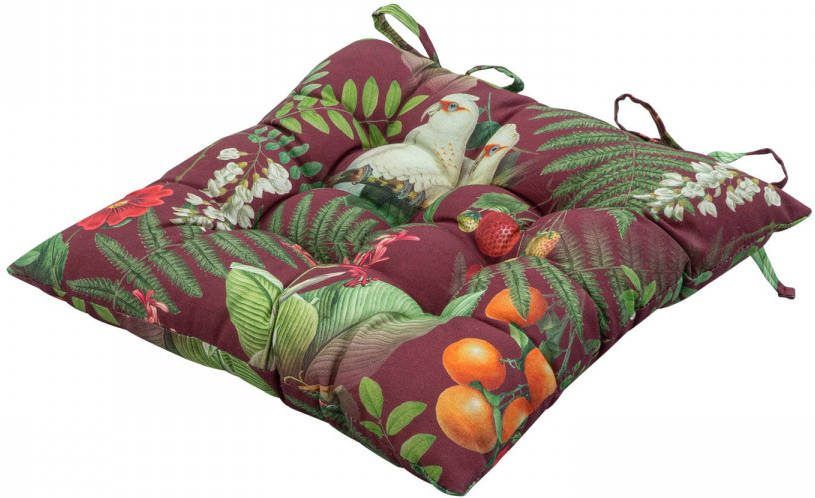 Madison Zitkussen Josie Bordeaux 46x46 Rood
