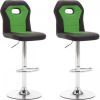VidaXL Barstoelen 2 St Kunstleer Groen online kopen