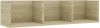 VIDAXL Cd wandschap 75x18x18 cm bewerkt hout sonoma eikenkleurig online kopen