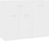 VIDAXL Dressoir 88x30x70 cm bewerkt hout wit online kopen