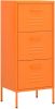 VidaXL Opbergkast 42, 5x35x101, 5 Cm Staal Oranje online kopen