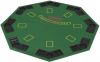 VidaXL Poker Tafelblad Voor 8 Spelers 2 voudig Inklapbaar Groen online kopen