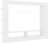 VIDAXL Tv meubel 152x22x113 cm bewerkt hout wit online kopen