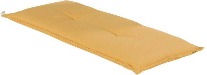 Hartman Tuinkussen 'Cuba' t.b.v. Tuinbank 120cm, kleur Geel