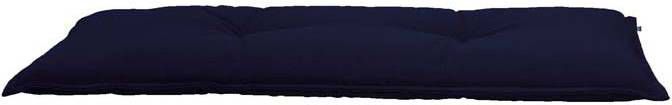 Hartman Tuinkussen 'Havana' t.b.v. Tuinbank 120cm, kleur Blauw
