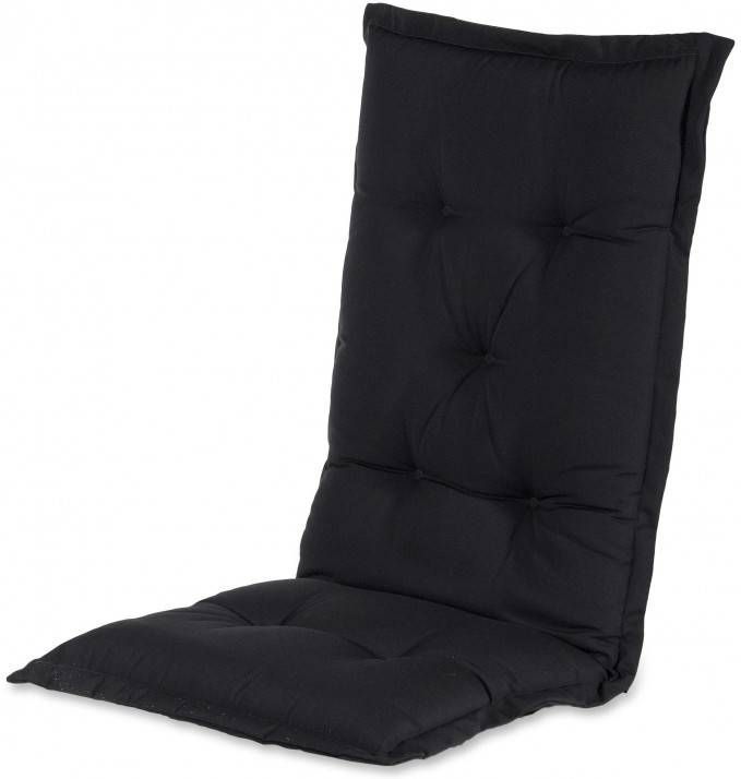 Hartman Tuinkussen 'Havana' t.b.v. Tuinstoel hoge rug, kleur Donkergrijs