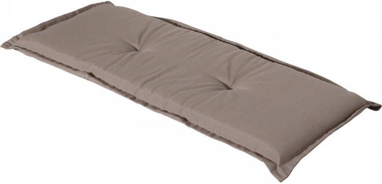 Madison Bankkussen Panama Taupe 120x48 Bruin