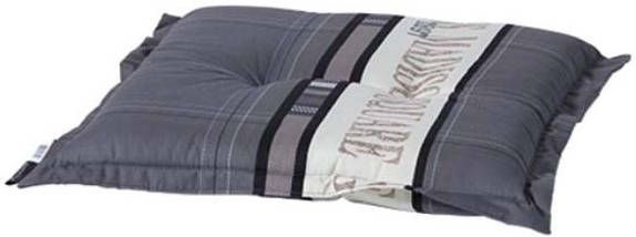 Madison kussens Hockerkussen 50x50cm  Madison Garden Grey