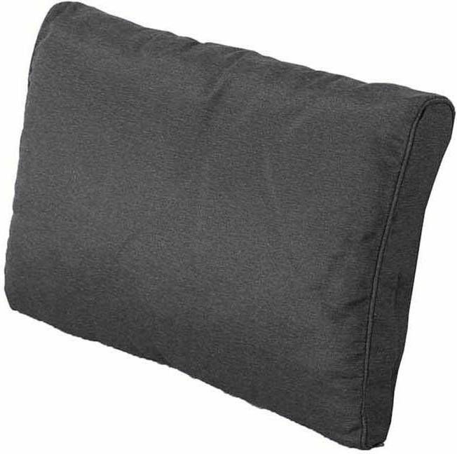 Madison kussens Loungekussen ruggedeelte 60x40cm carré,  Panama grey(waterafstotend )