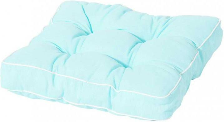 Matraskussen 47x47cm Florance   Panama skyway (zonder witte bies)