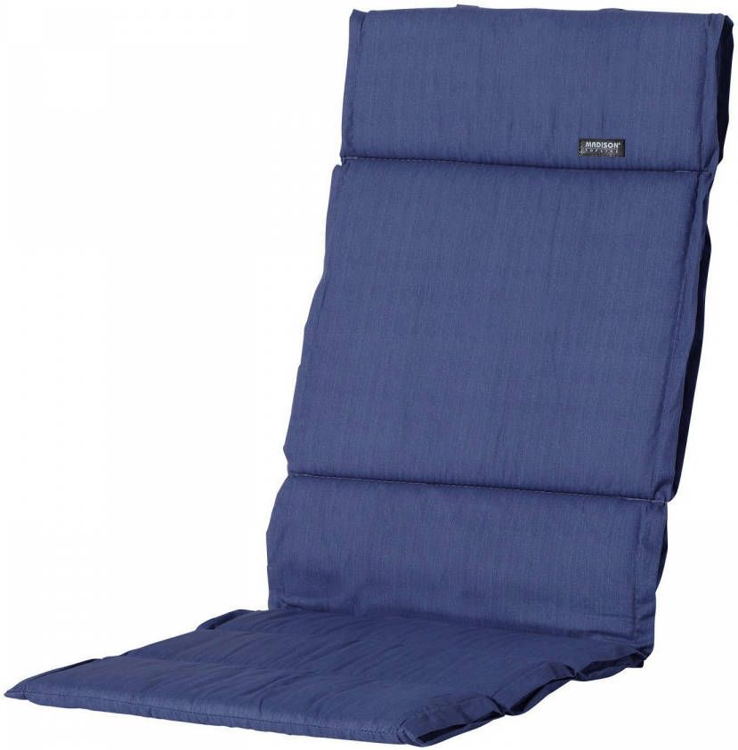 Madison Tuinkussen Fiber De Luxe Basic Kobalt 125x51 Blauw