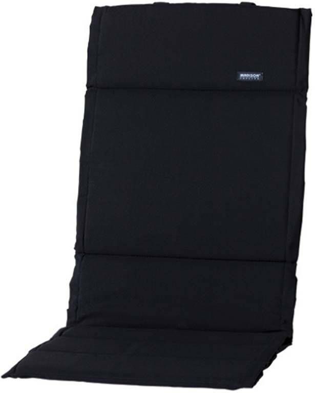 Madison Tuinkussen Fiber De Luxe Panama Black 125x51 Zwart
