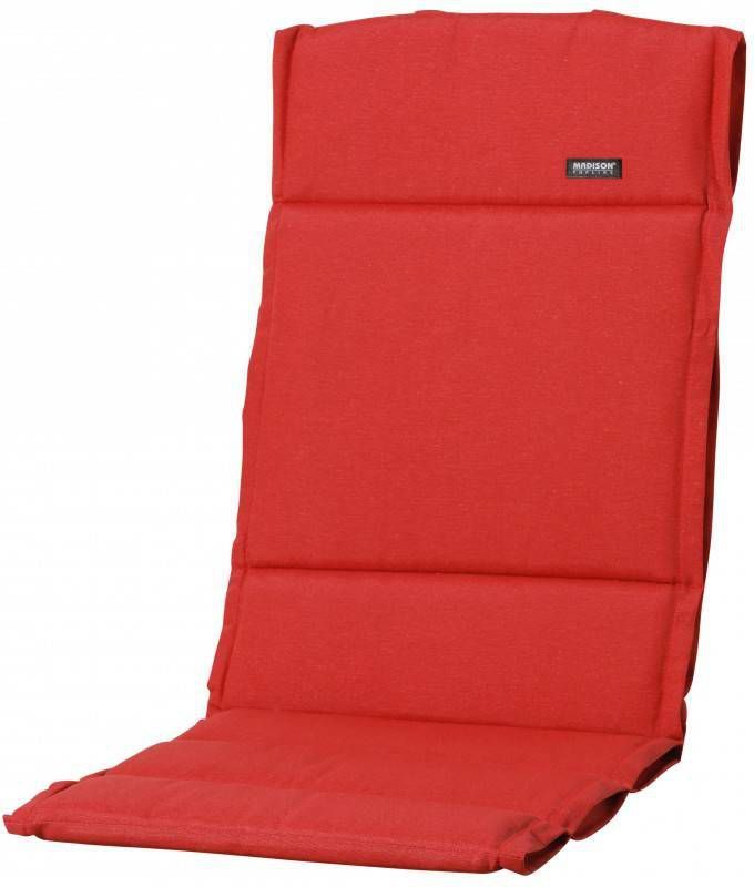 Madison Tuinkussen Fiber De Luxe Panama Brick Red 125x51 Rood