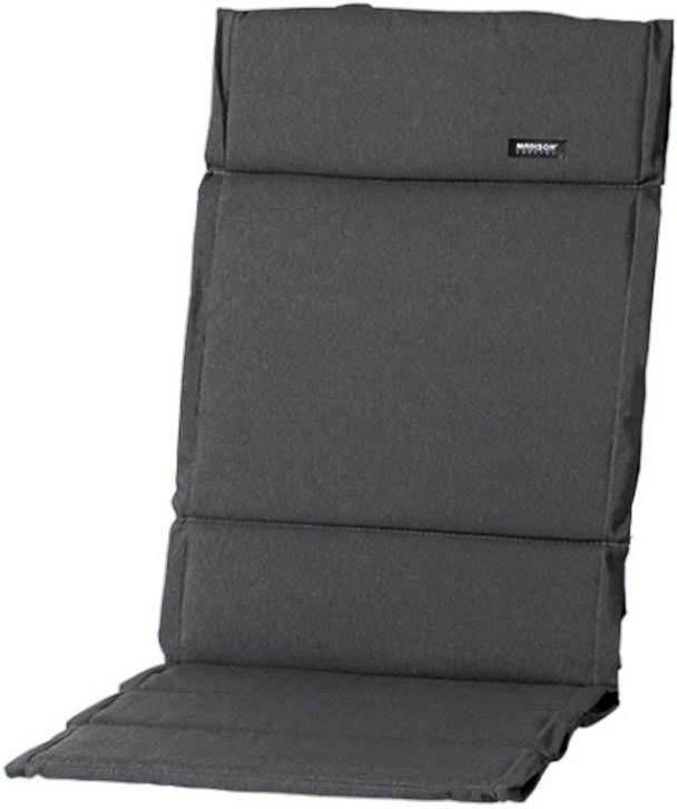 Madison tuinkussen fiber sling Panama 123x50 cm grijs