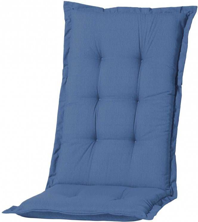 Madison Tuinstoelkussen Basic 123 X 50 X 7 Cm Polykatoen Blauw