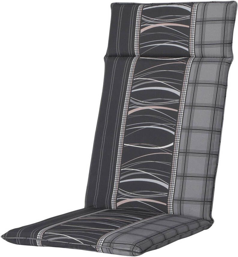 Madison Buitenkussen Lines 50 X 120 Cm Katoen/polyester Grijs