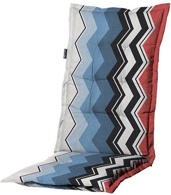 Madison Kussen Lage Rug Chris Red 105x50 Rood