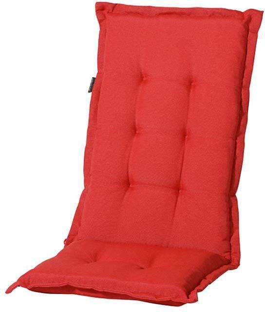 Madison Stoelkussen met lage rug Panama 105x50 cm steenrood